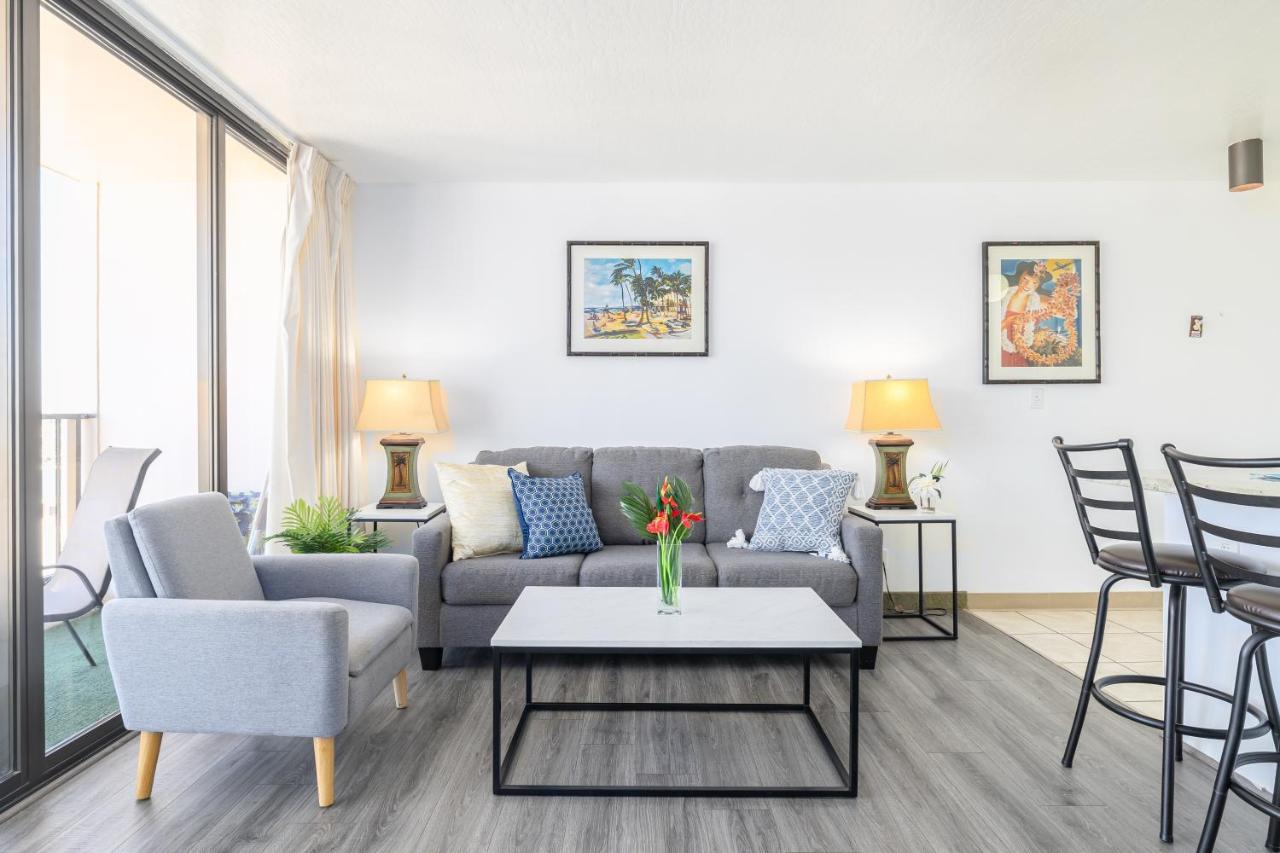 Waikiki Escapade Mountain Views Condo, Steps To Beach With Parking Perk โฮโนลูลู ภายนอก รูปภาพ