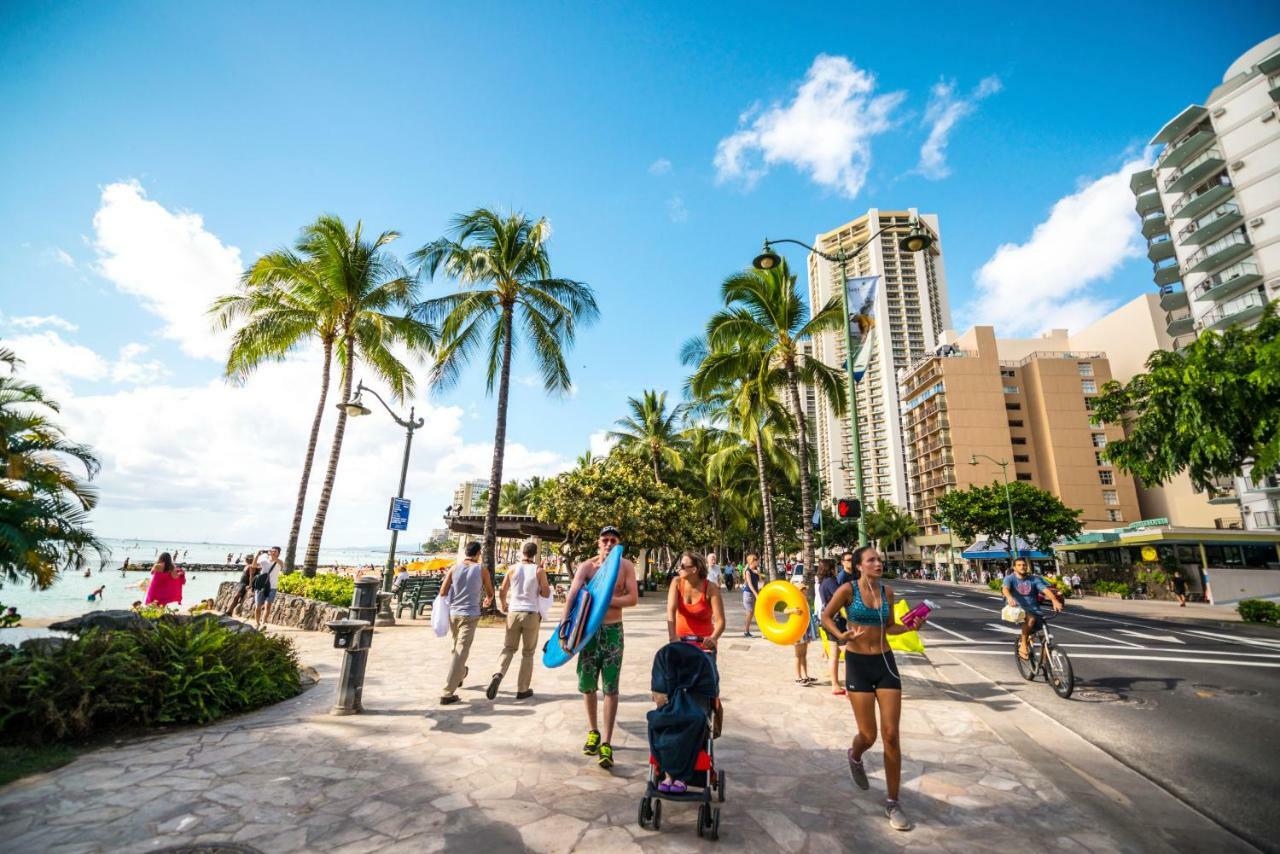 Waikiki Escapade Mountain Views Condo, Steps To Beach With Parking Perk โฮโนลูลู ภายนอก รูปภาพ